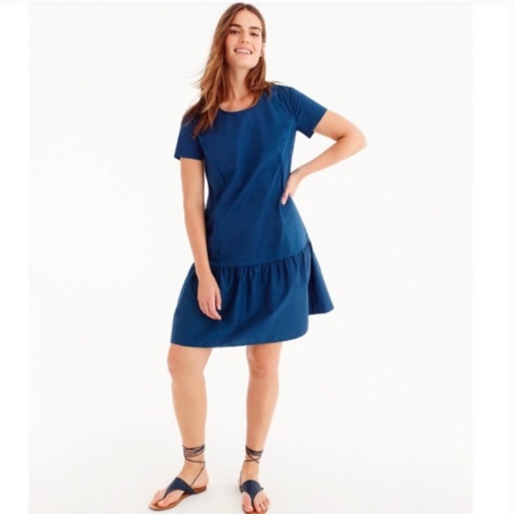 Universal Standard for J. Crew Drop Waist Dress